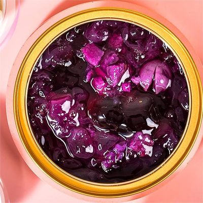 खरीदें तरल पोषण भोजन प्रतिस्थापन बैंगनी मीठा आलू आड़ू गम Tremella मिठाई ऑनलाइन निर्माण