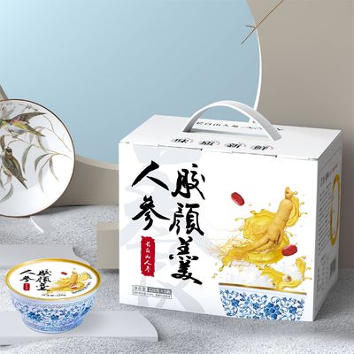 अच्छी कीमत पैक किया हुआ Ginseng कोलेजन डेसर्ट भोजन प्रतिस्थापन सूप प्राकृतिक मीठा ऑनलाइन